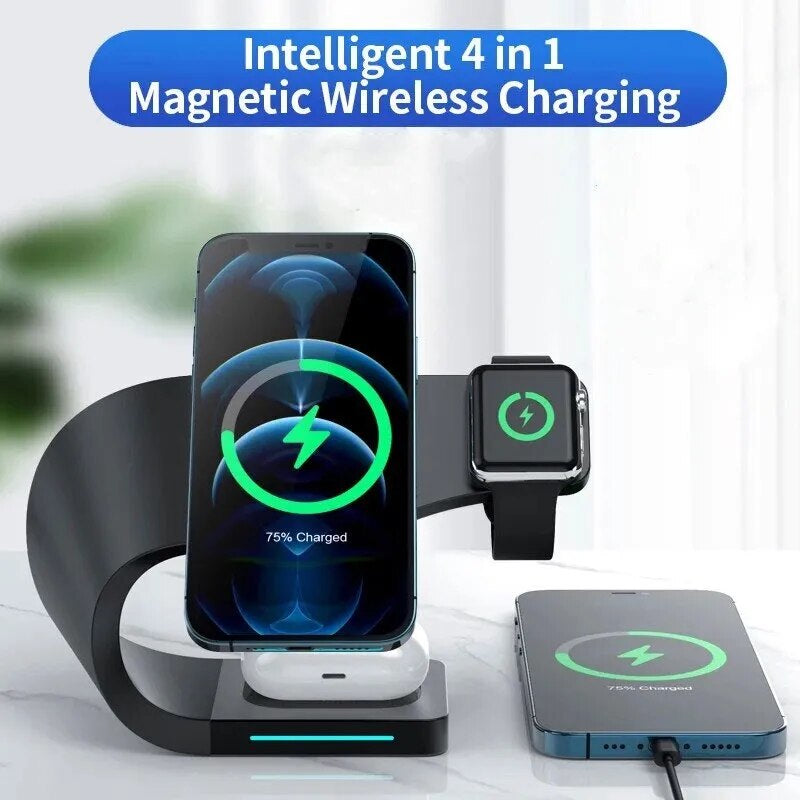 Support de chargeur sans fil magnétique 15W
