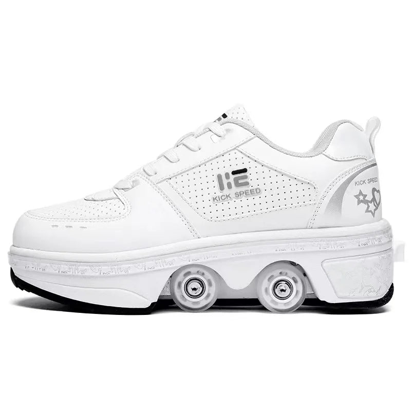 Chaussures à roulettes pour baskets