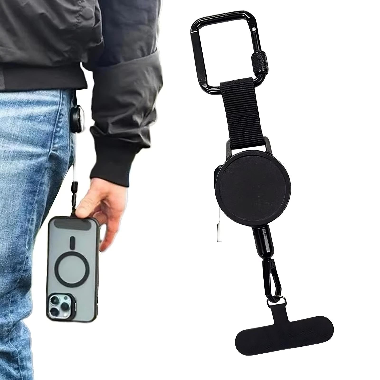 Sangle de téléphone rétractable antivol