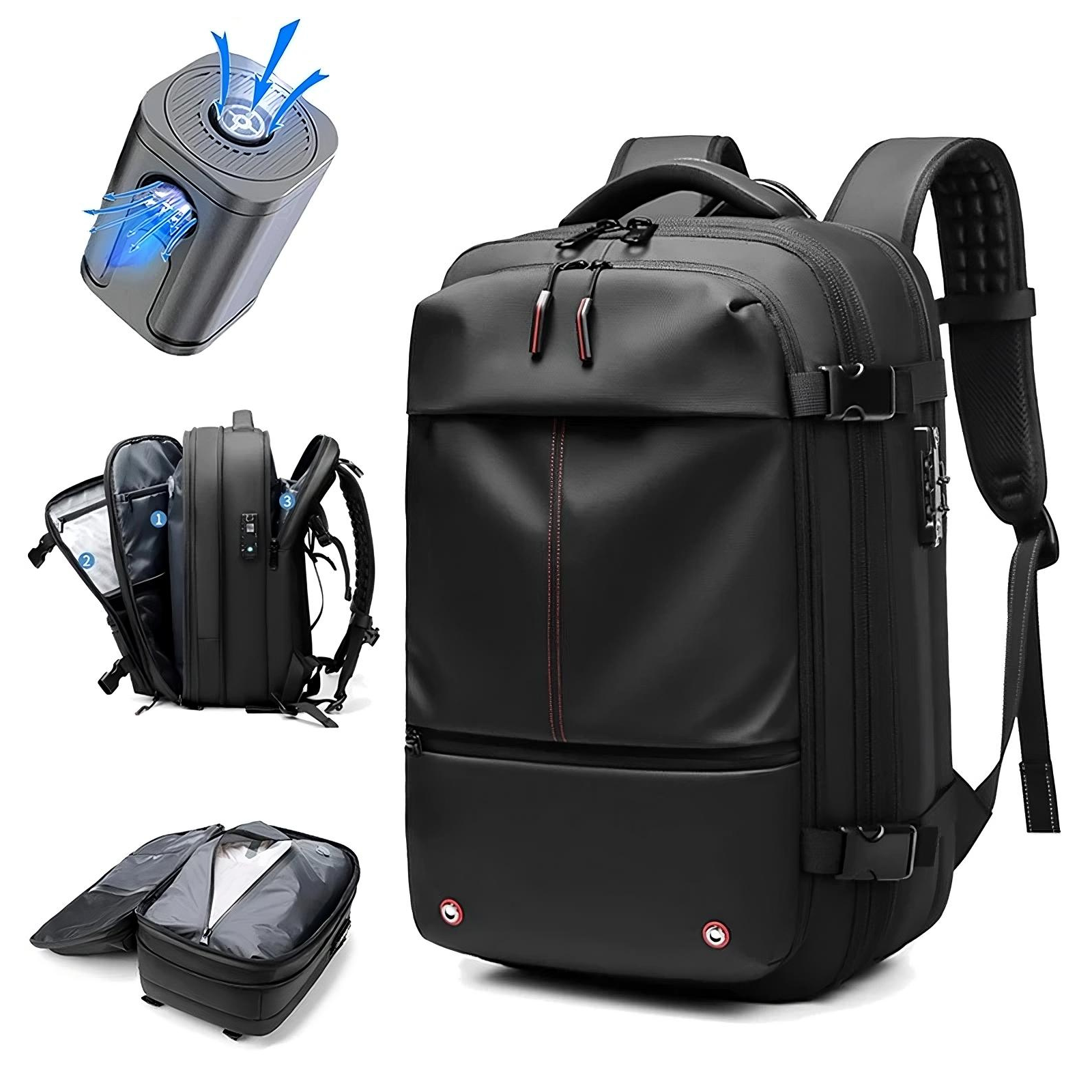 Sac à dos aspirateur de voyage