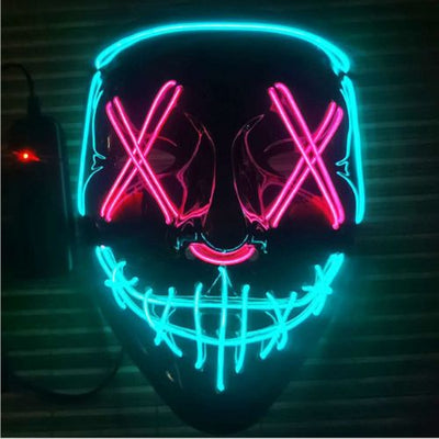Masque d'Halloween LED