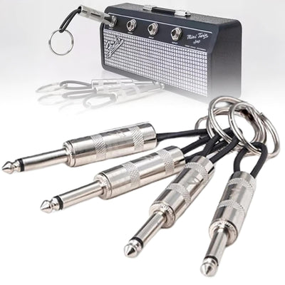 Porte-clés mural pour prise de guitare