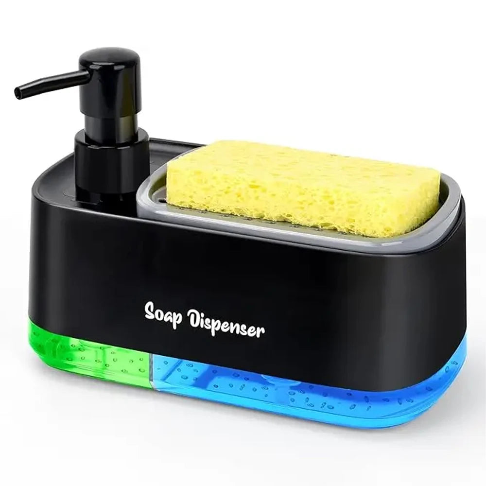 Ensemble de distributeur de savon double 3 en 1 3-in-1 Dual Soap Dispenser Set