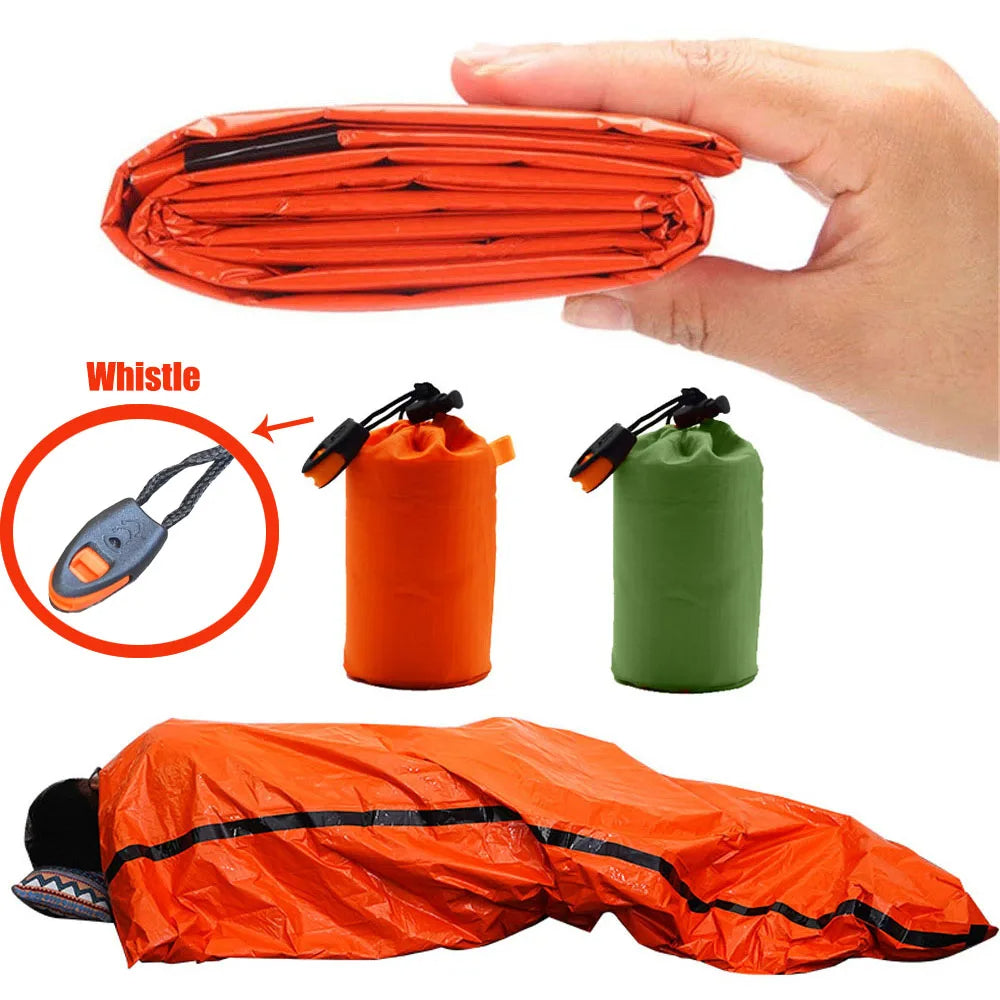 Sac de couchage d'urgence