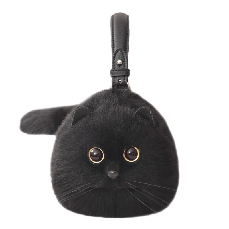 Sac à main chat
