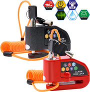 Verrouillage de frein de moto