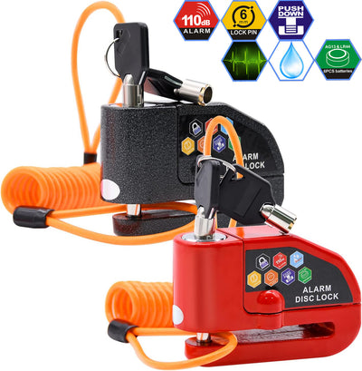 Verrouillage de frein de moto