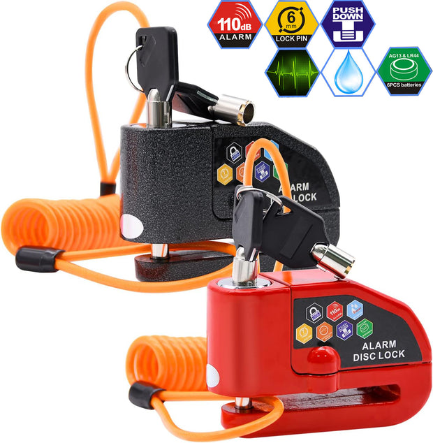 Verrouillage de frein de moto