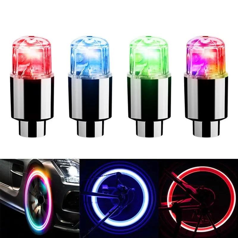 Bouchons de valve de pneu à LED