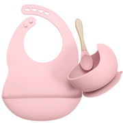 Ensemble de vaisselle en silicone pour bébé.