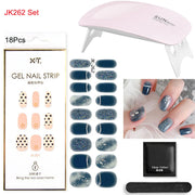Kit de pose d'ongles en gel avec lampe UV