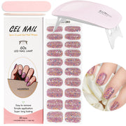 Kit de pose d'ongles en gel avec lampe UV