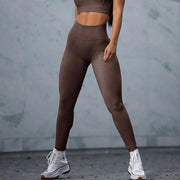 Leggings de sport sans couture pour femmes, vêtements de sport, de gym, de course, de yoga