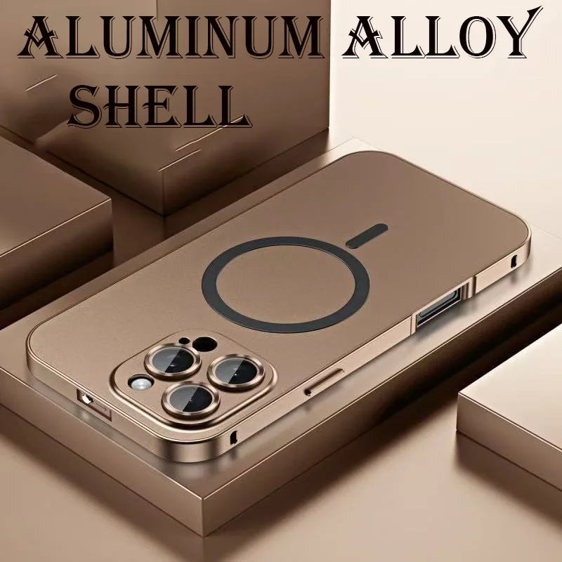 Coque intégrale en métal pour iPhone