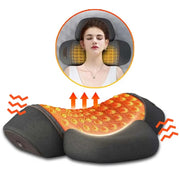 Coussin de massage électrique pour le cou, chauffant et vibrant