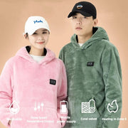 Sweat à capuche USB infrarouge avec 9 zones de chauffage