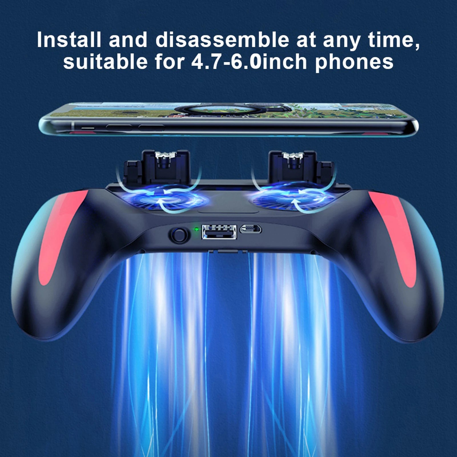 Manette de jeu H10 pour téléphones