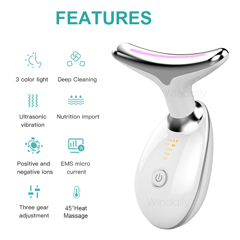 Appareil de lifting facial EMS pour la beauté du cou et du visage