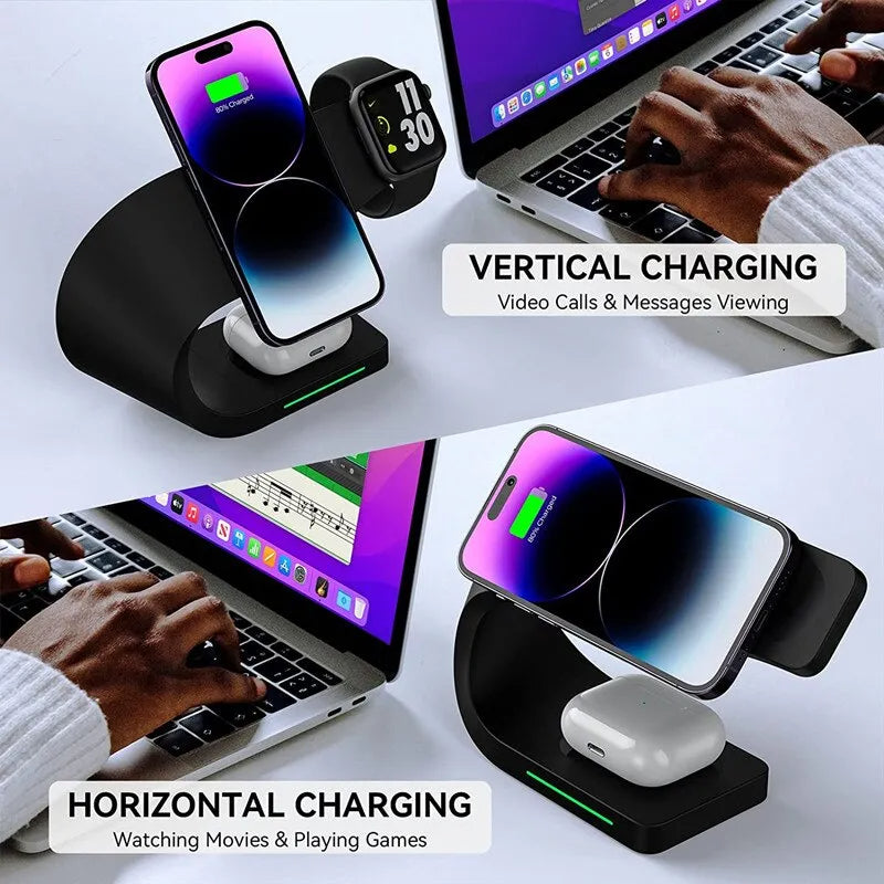 Support de chargeur sans fil magnétique 15W