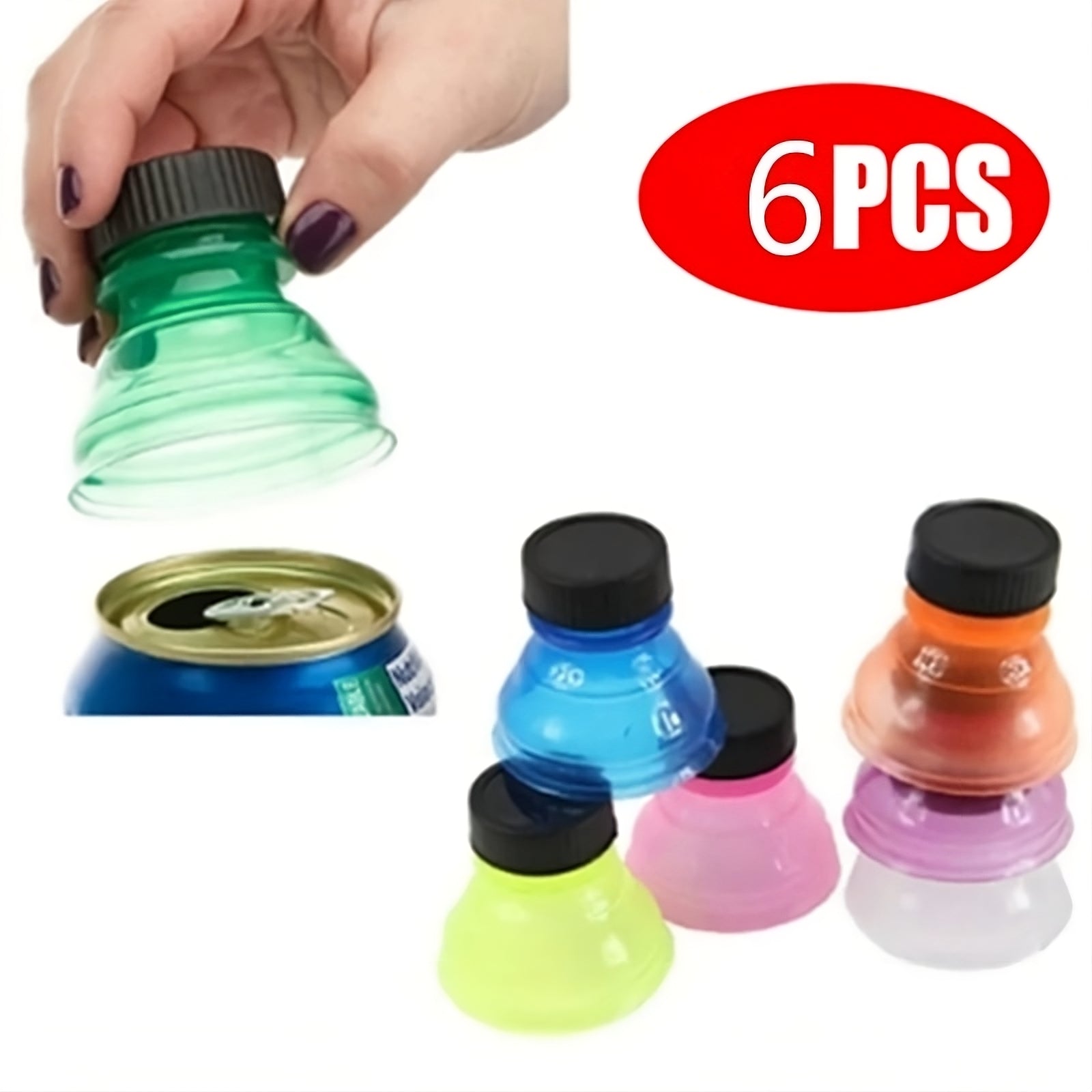 Couvercles de bouteilles de soda.