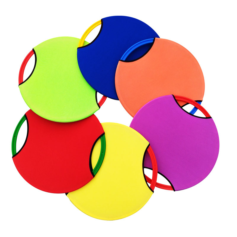 Jeu de paddle-ball avec 2 disques rebondissants