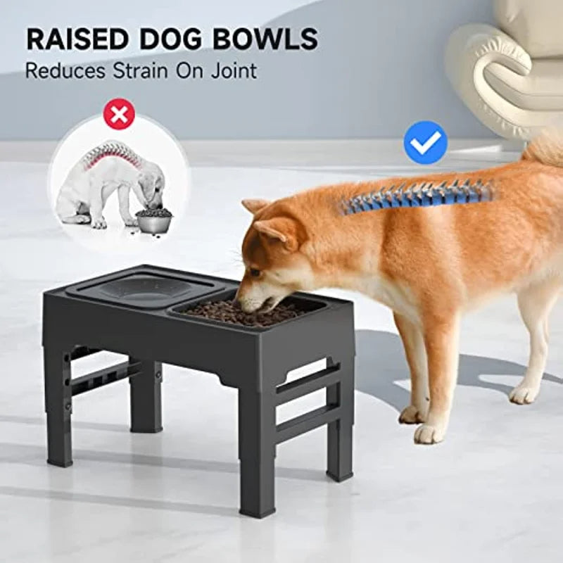Gamelle surélevée pour chien sans dégâts