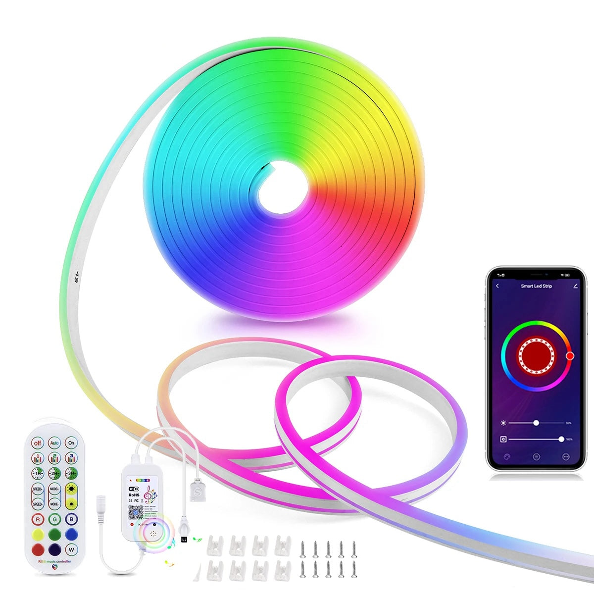 Bande LED néon intelligente