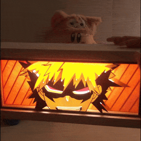 Boîte à lumière animée