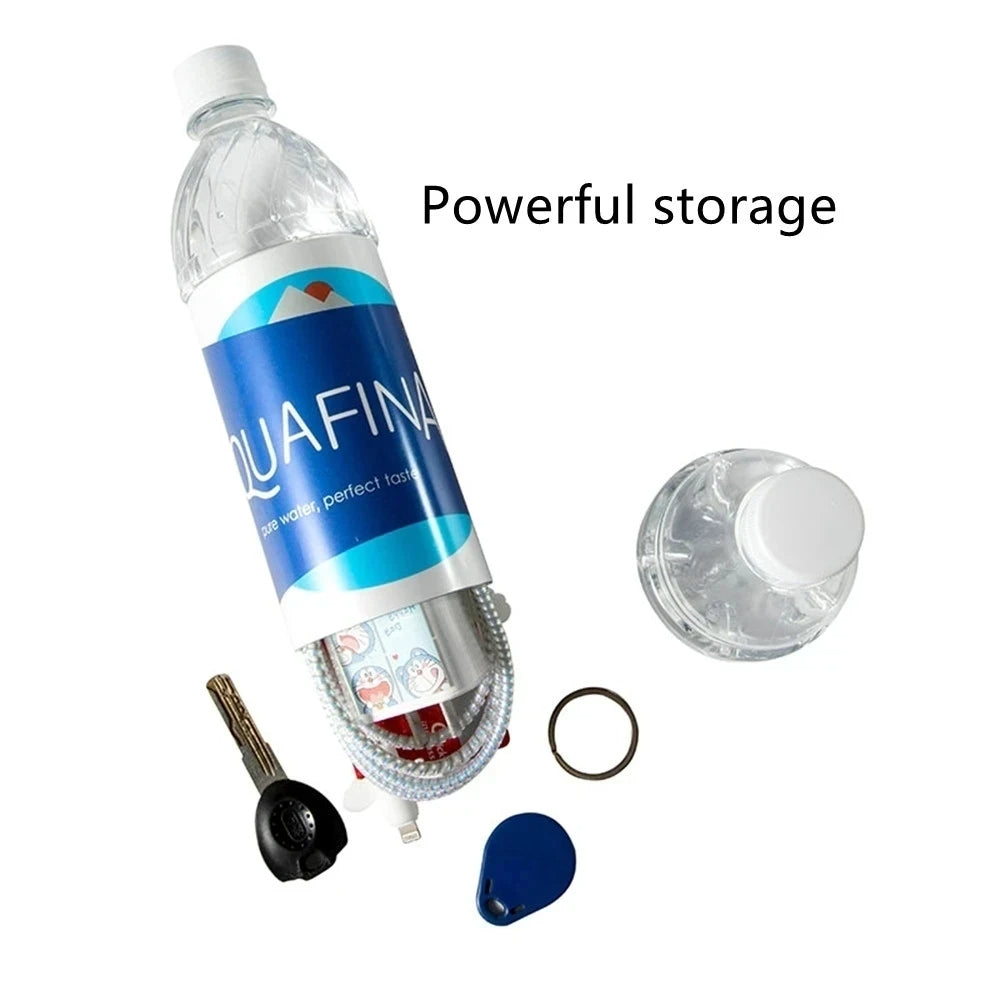 Bouteille d'eau avec rangement caché Water Bottle with Hidden Storage