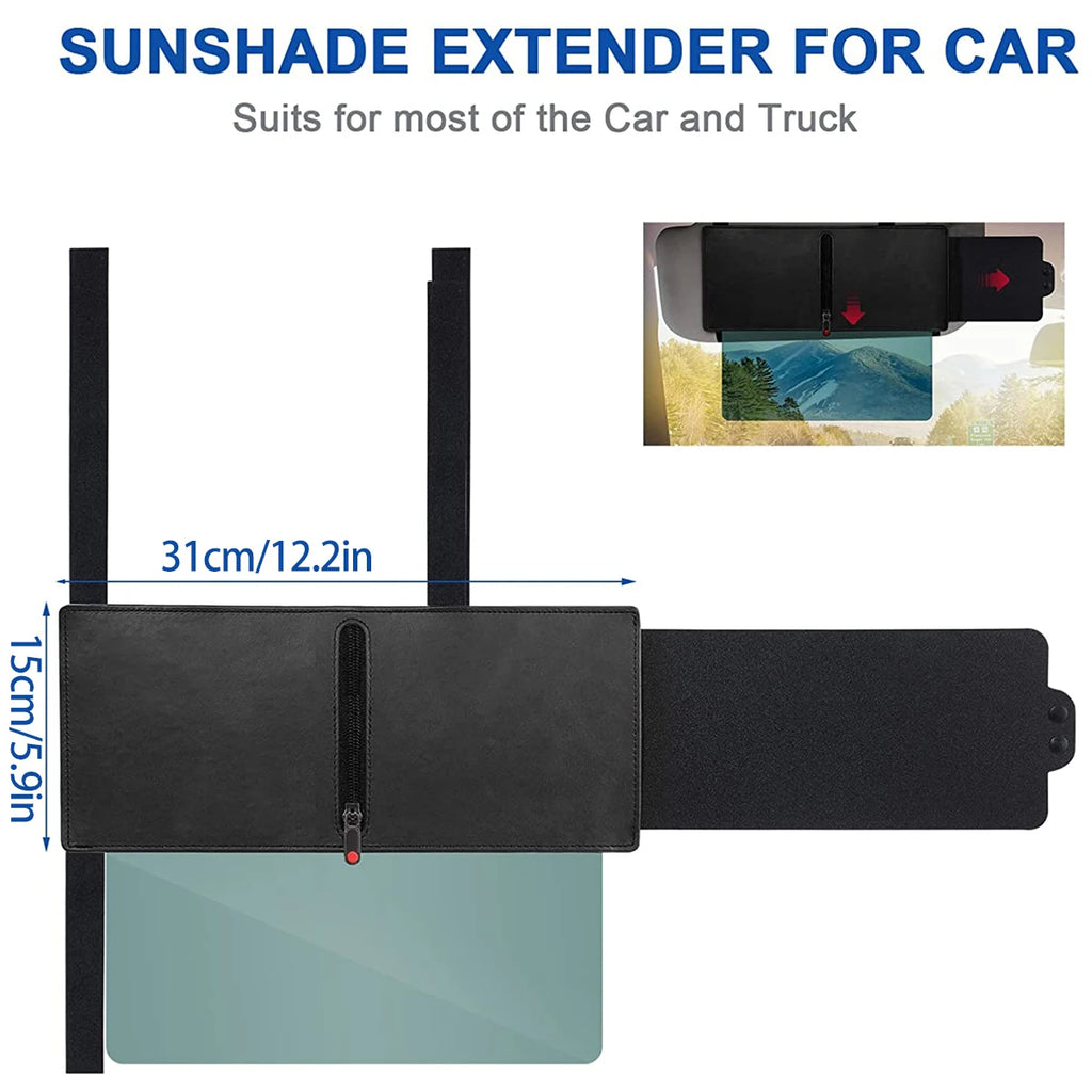 Extension de pare-soleil pour voitures.