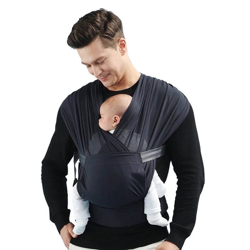 Porte-bébé extensible en écharpe