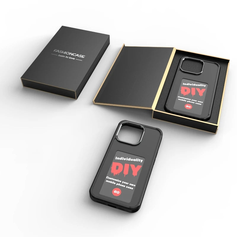 Coque de téléphone DIY E-Ink