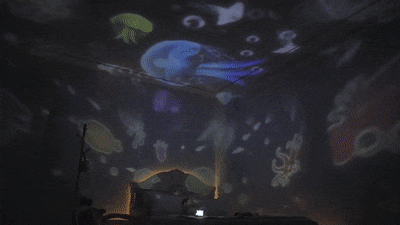 Projecteur lumineux Constellation Galactique pour enfants