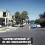 Ceinture de sécurité pour la grossesse