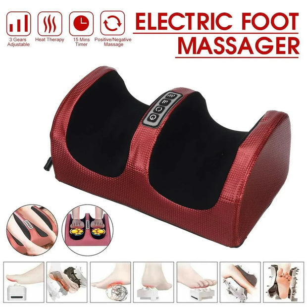 Masseur de pieds électrique à pétrissage