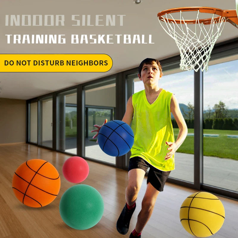 Ballon de basket-ball silencieux en mousse légère