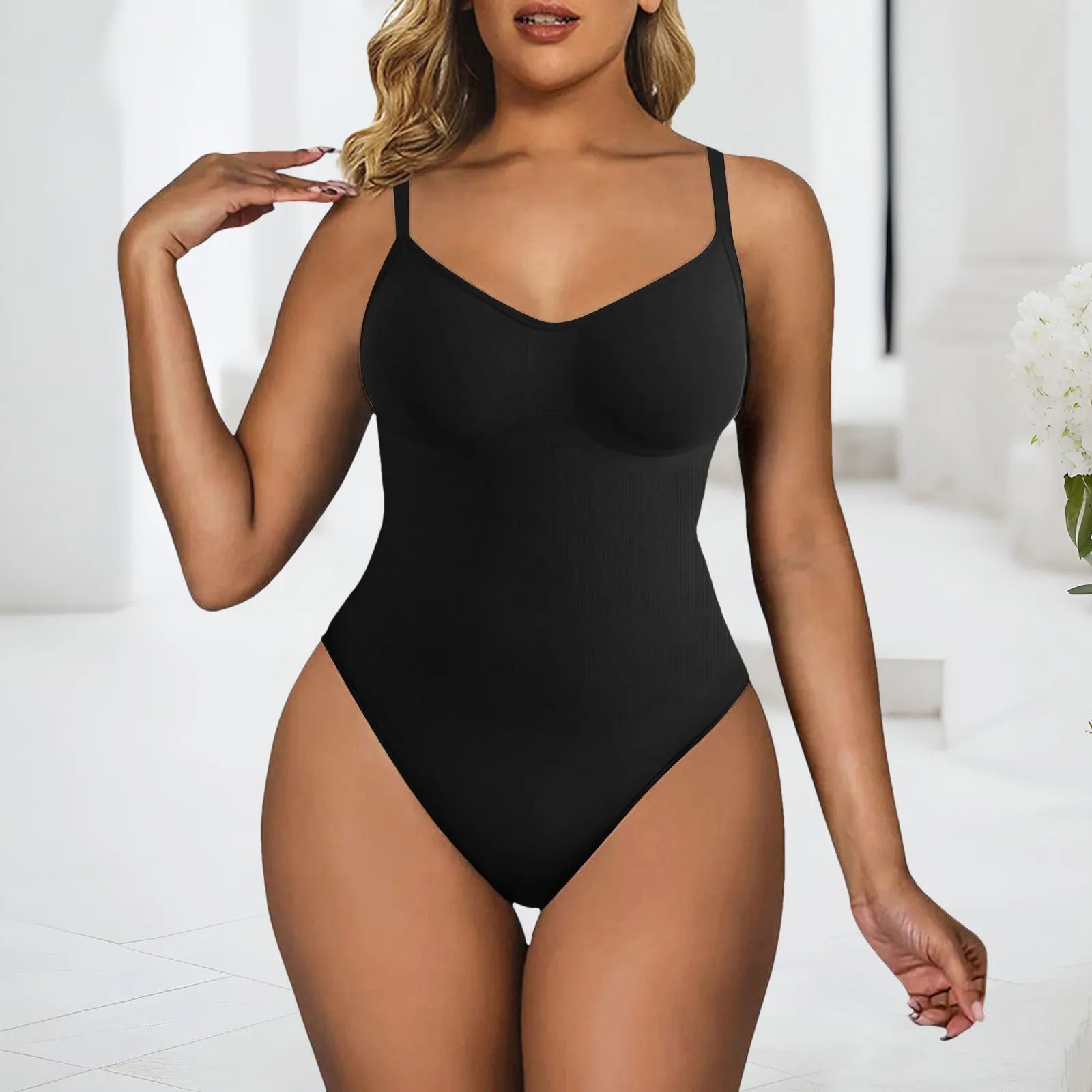 Body à haute élasticité pour femme.