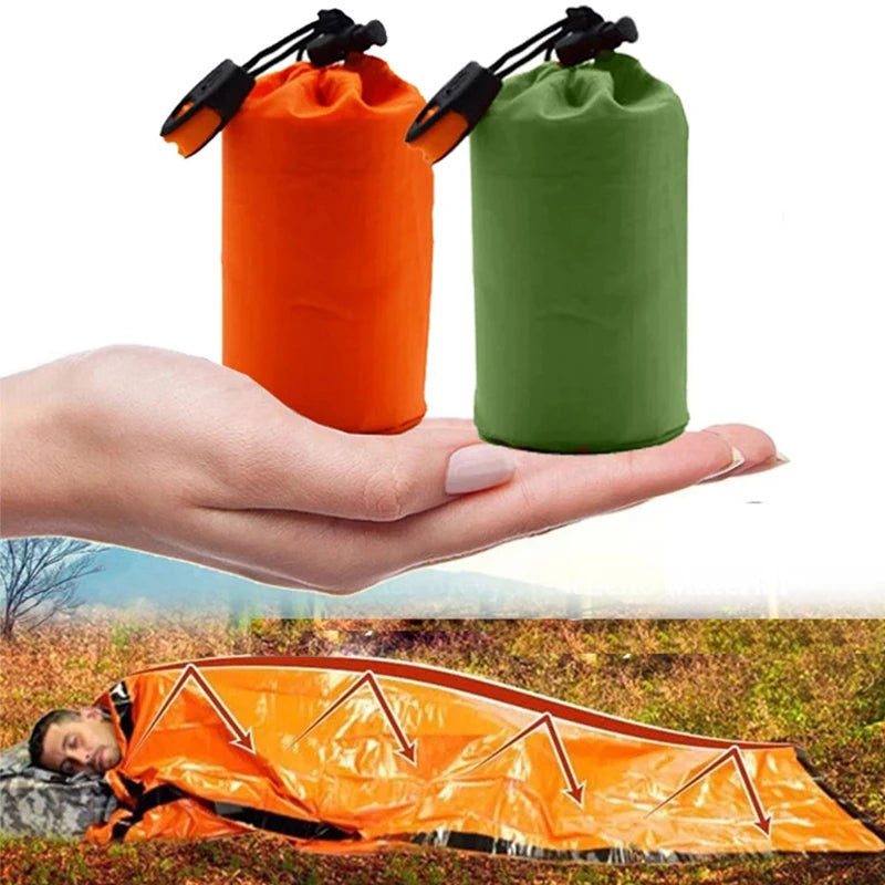Sac de couchage d'urgence