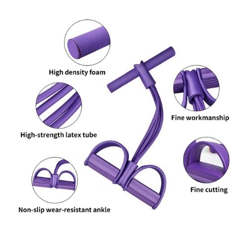 Bande de résistance avec pédale.