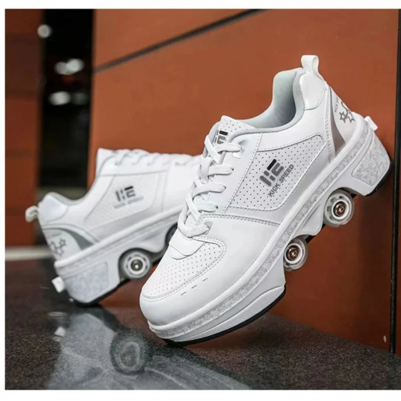 Chaussures à roulettes pour baskets