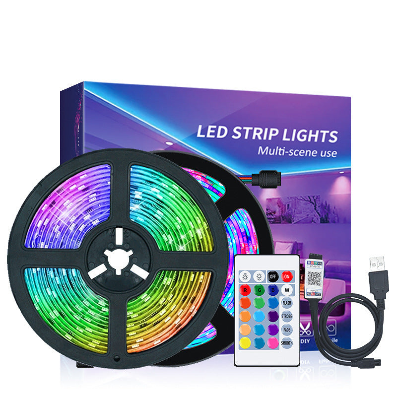 Bande lumineuse RGB Bluetooth avec télécommande et application de contrôle