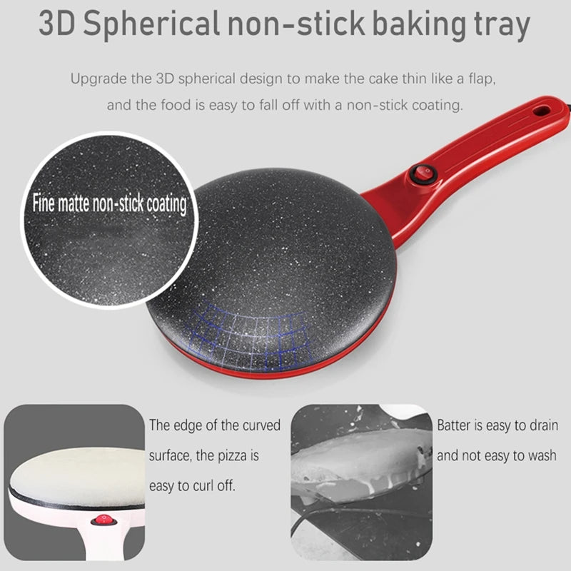 Crêpière Électrique Electric Crepe Maker