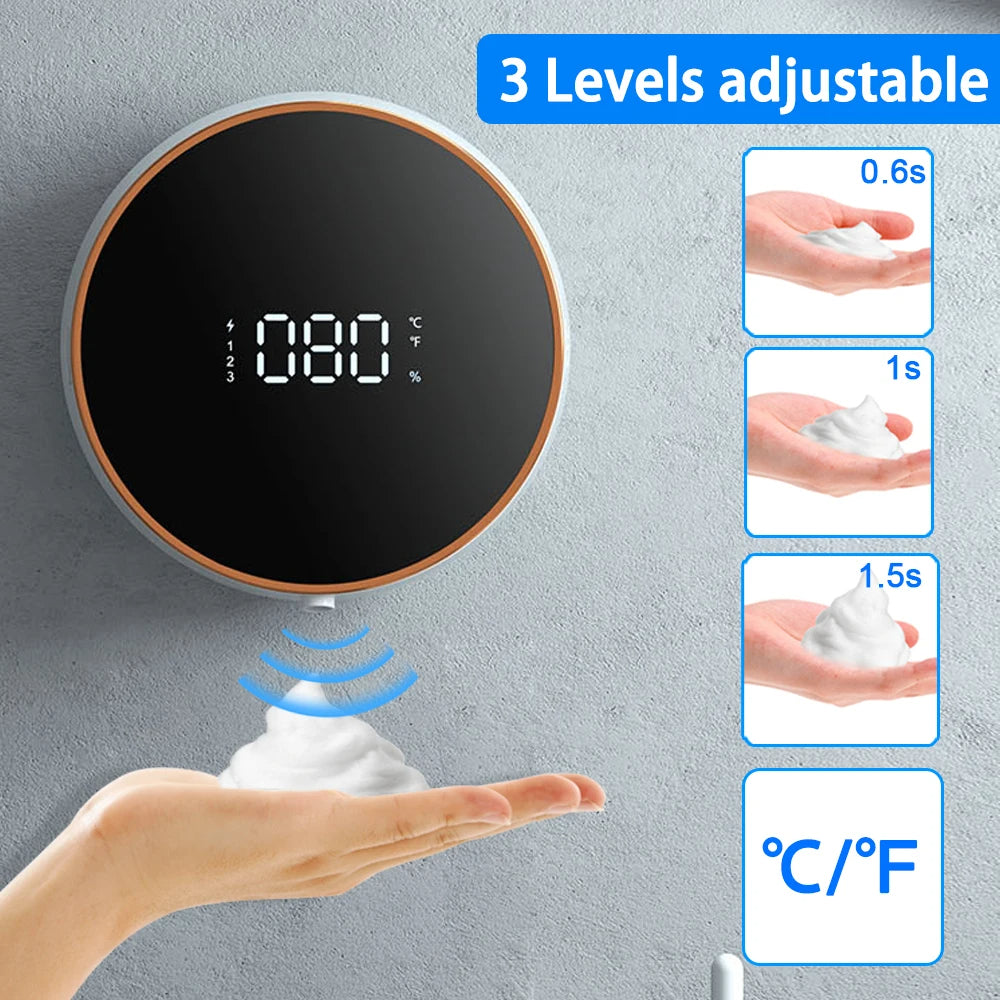Distributeur automatique de savon moussant pour les mains Automatic Foaming Hand Soap Dispenser