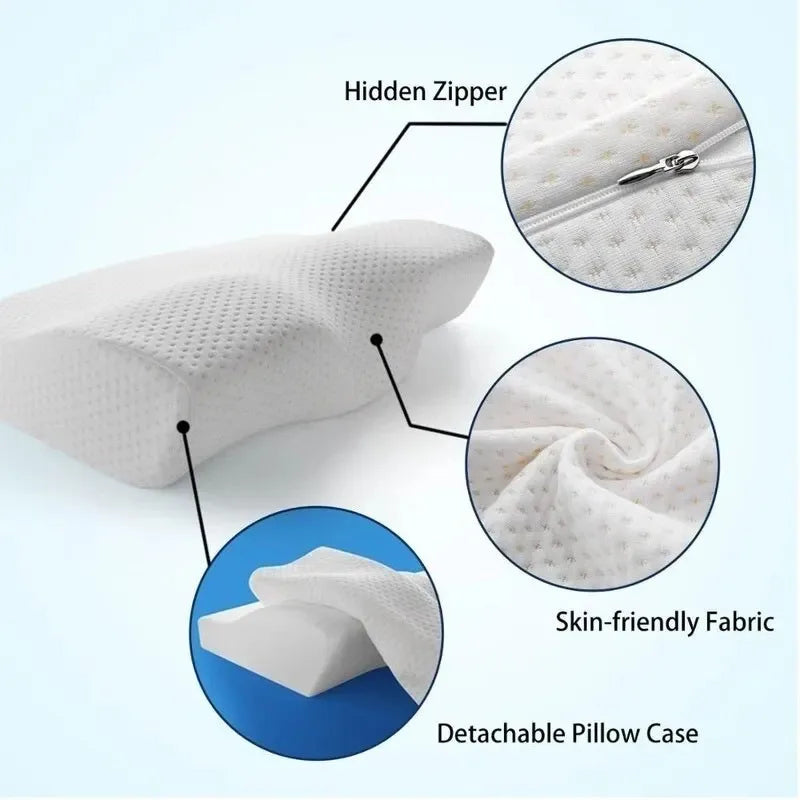 Oreiller cervical en mousse à mémoire de forme