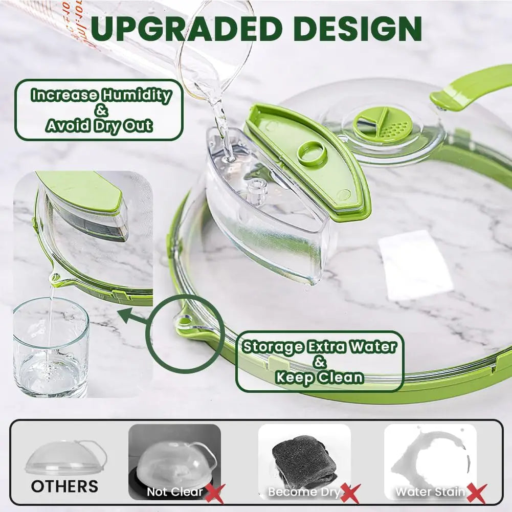 Couverture alimentaire pour micro-ondes.