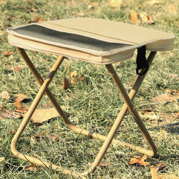 Tabouret de sac à dos pliable