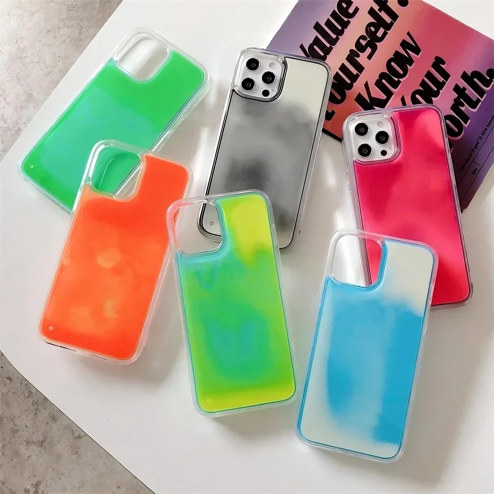 Coque de téléphone lumineuse Quicksand.