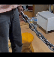 Laisse en chaîne amusante pour chien