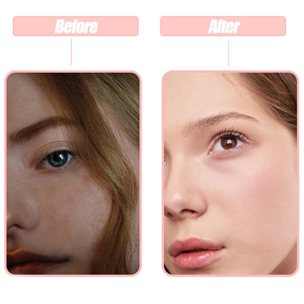 Miroir de maquillage de voiture