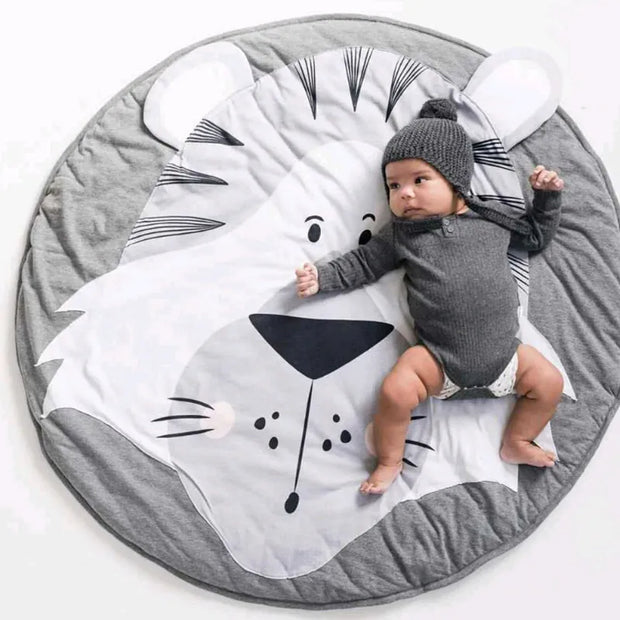 Tapis de jeu pour bébé avec animaux de dessin animé